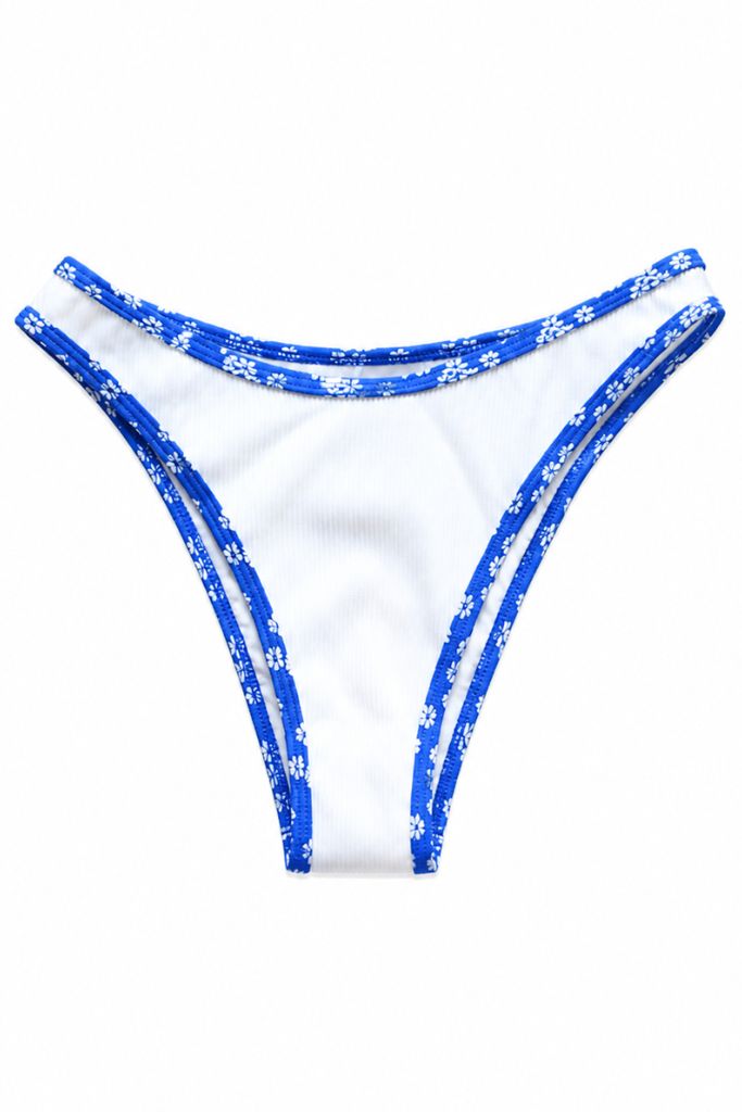 Tropic Date Bikini - White/Blue