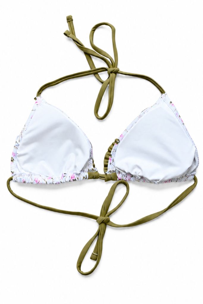 Sharpay Floral Bikini - Cream/Green