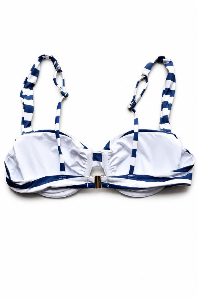 Shell Yeah Striped Bikini - Navy/White