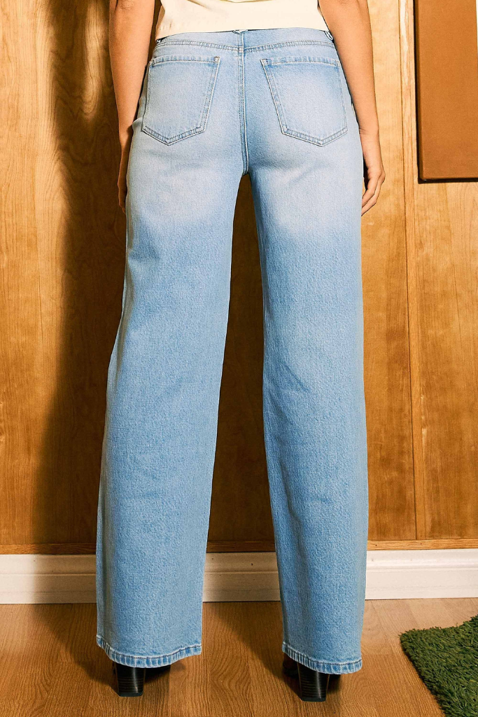 Go Already Wide Leg Jeans - Medium Wash