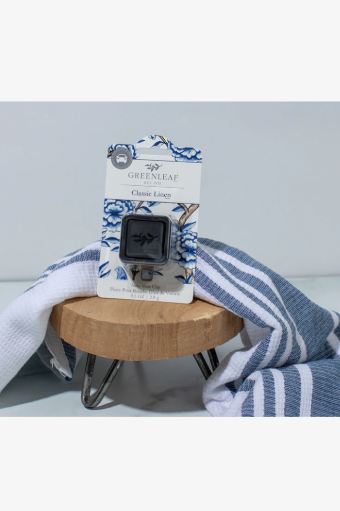 Greenleaf Auto Vent Clip- Classic Linen