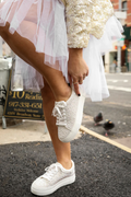 Betsy Johnson Sidny Sneaker- Pearl