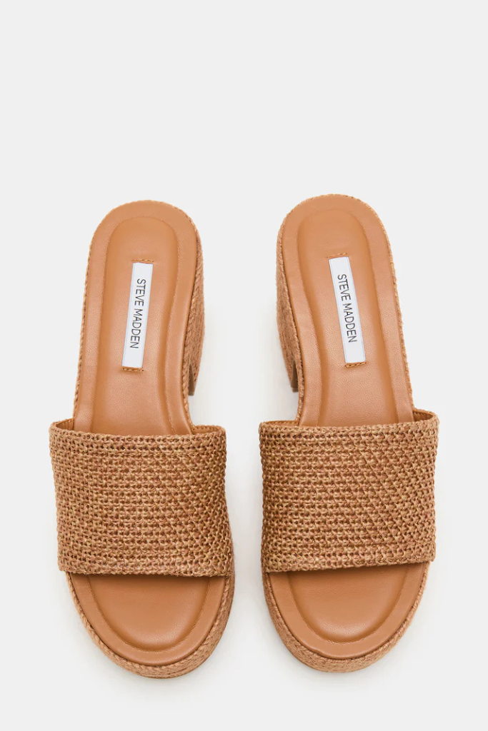 Steve Madden Trippy Platform Sandal - Cognac