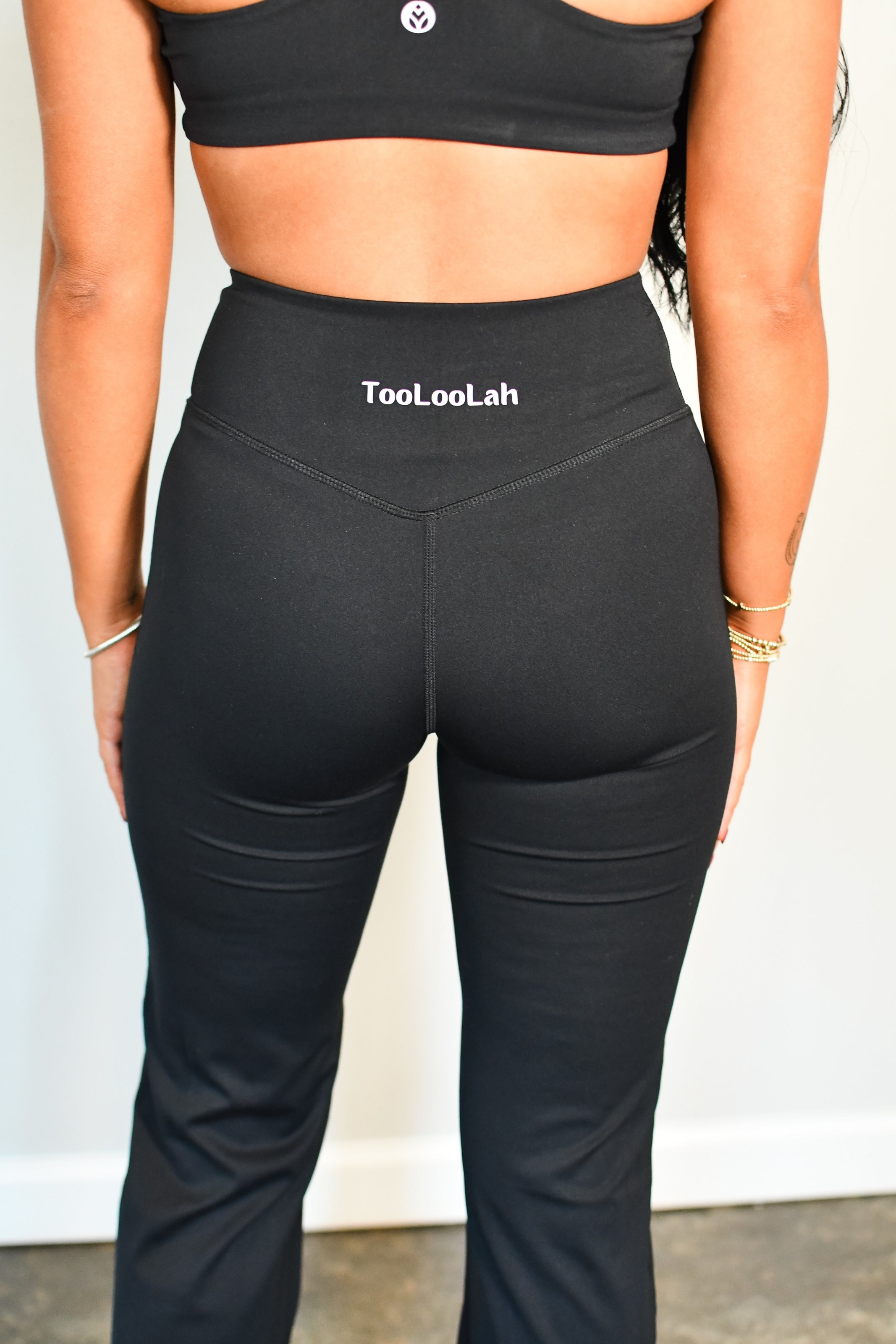 Tooloolah The Core Flare Leggings - Black