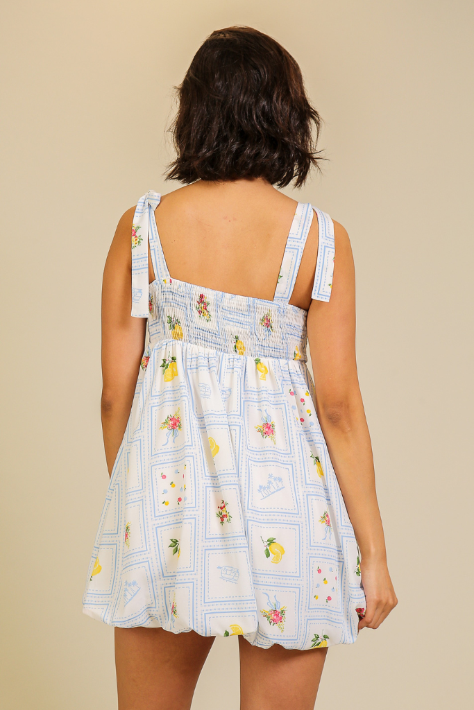 Still Sweet Dress - White/Multi