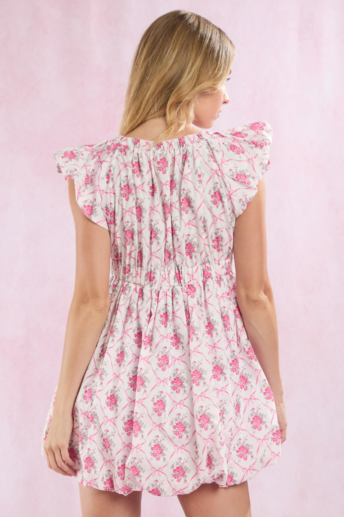 Love Drought Floral Dress - Pink