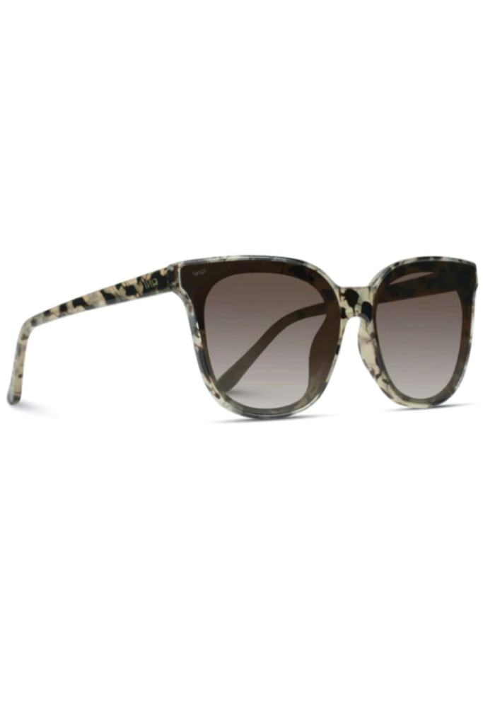 WMP Eyewear Lucy Sunglasses- Beige Tortoise / Brown