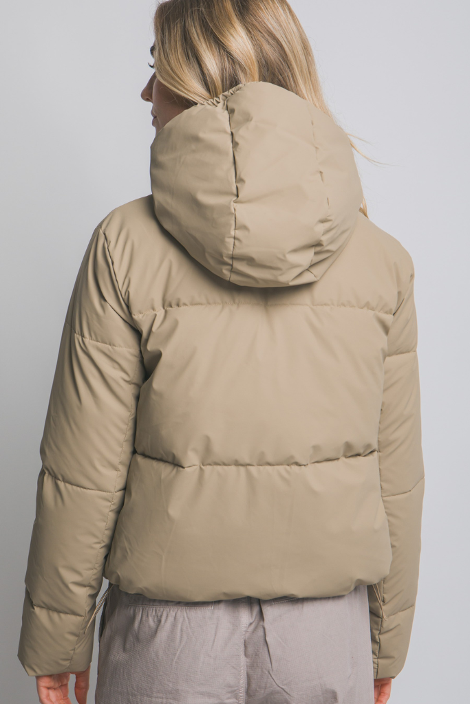 Love Pulse Puffer Jacket - Khaki