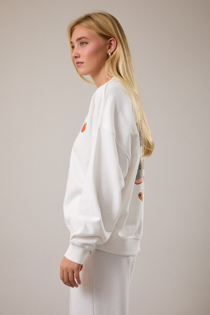 Moments Like This Sweatshirt - White