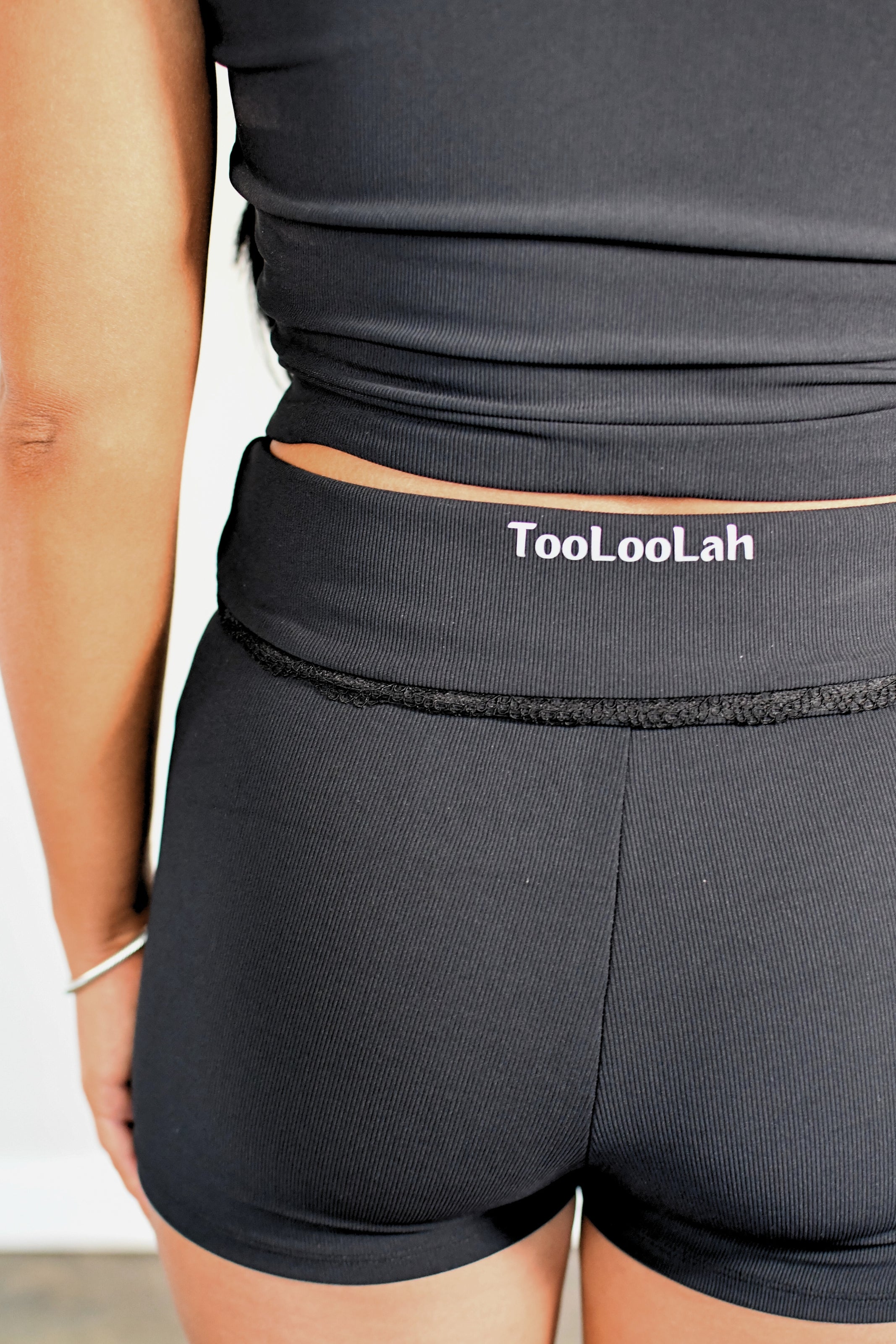 Tooloolah Luxe Lace Shorts - Black