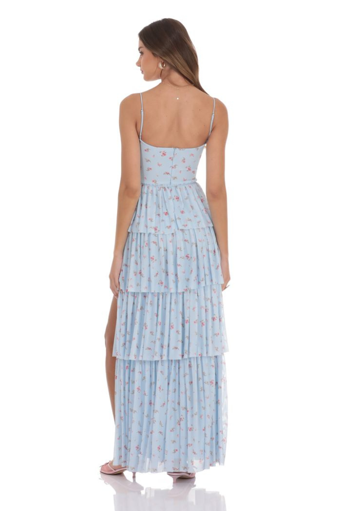 Lucy In The Sky Vayda Maxi Dress - Blue