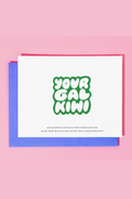 "Fa-La-Fucking-La" Greeting Card