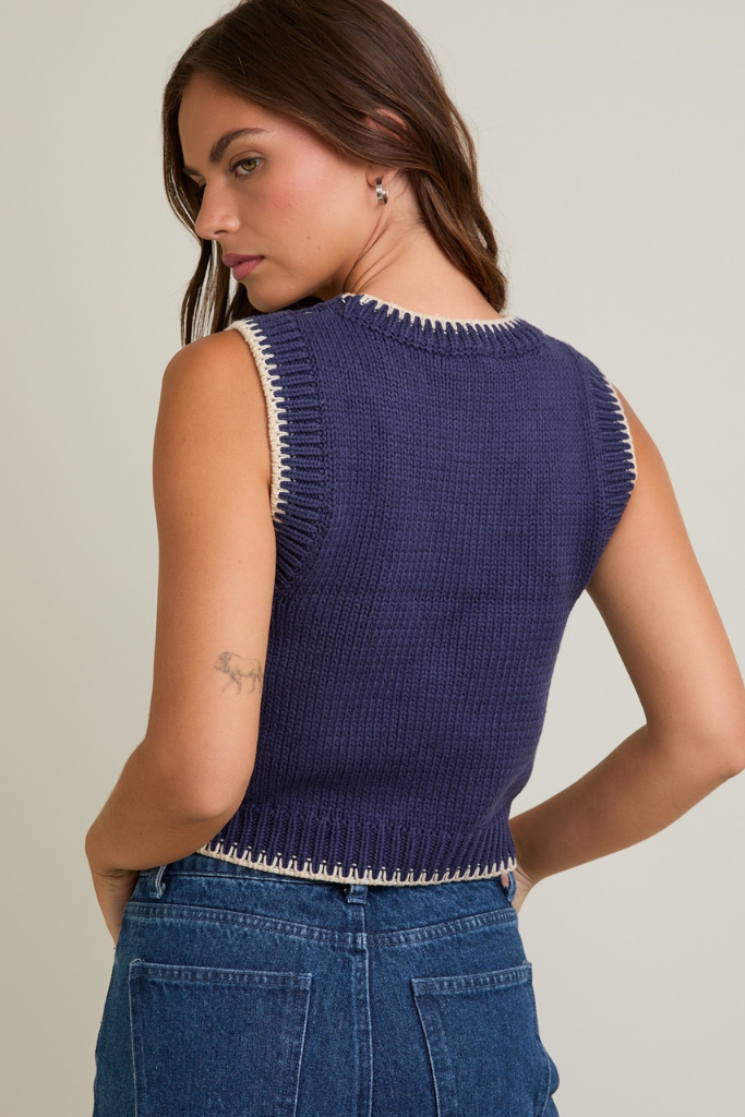 Always Dreaming Top - Navy