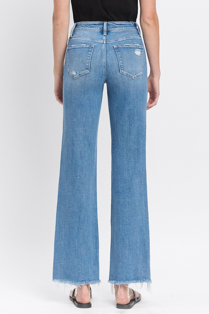 Too Chill Wide Leg Jeans - Medium Wash