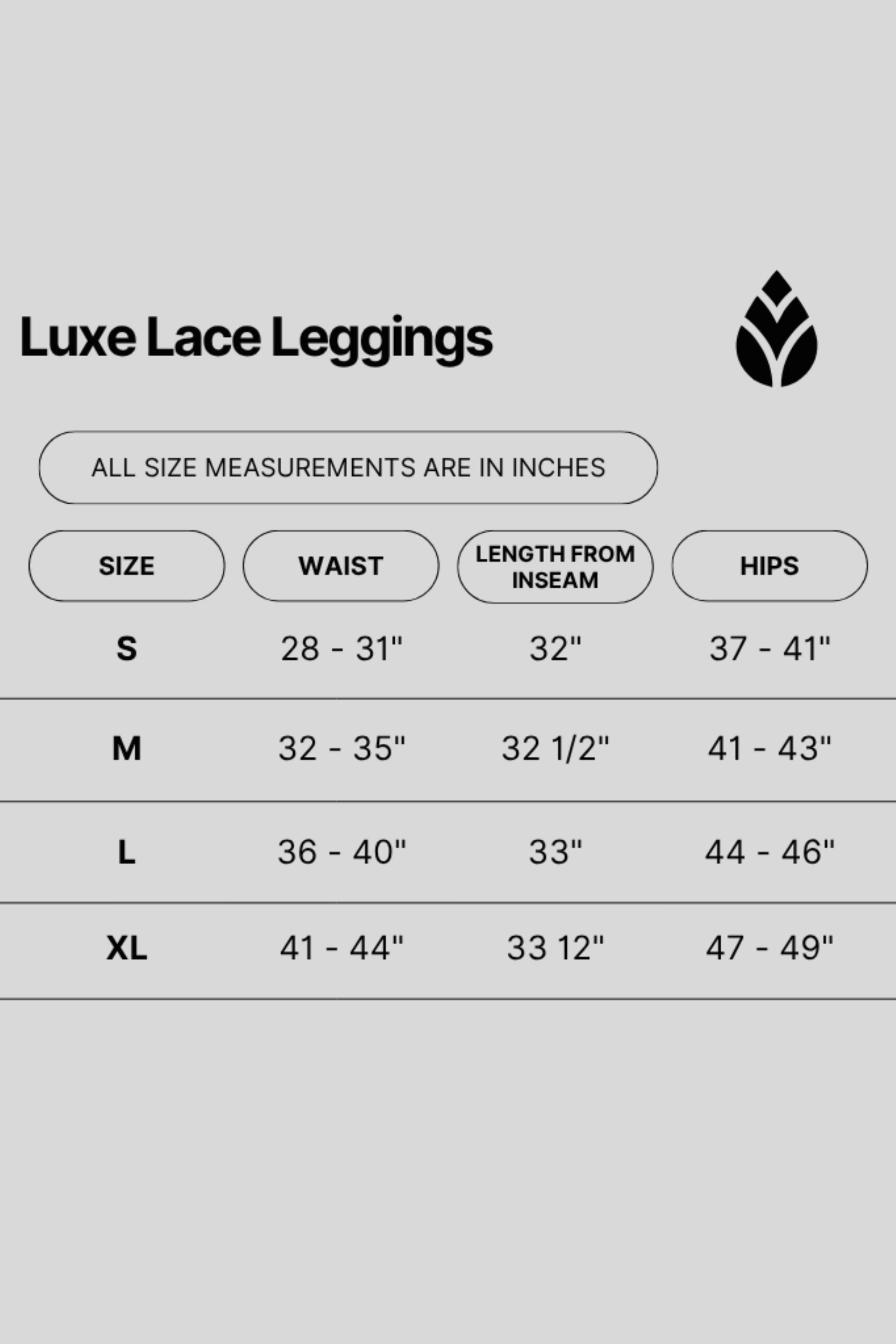 Tooloolah Luxe Lace Flare Leggings - Black