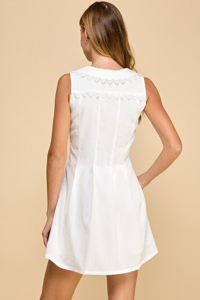 Helena Dress - White