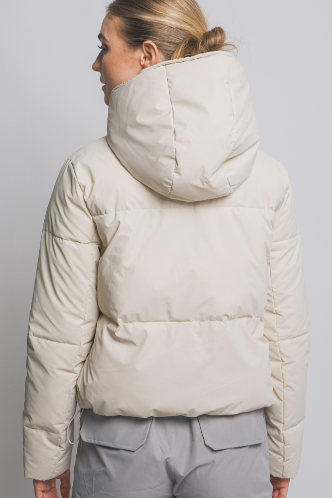Love Pulse Puffer Jacket - Cream