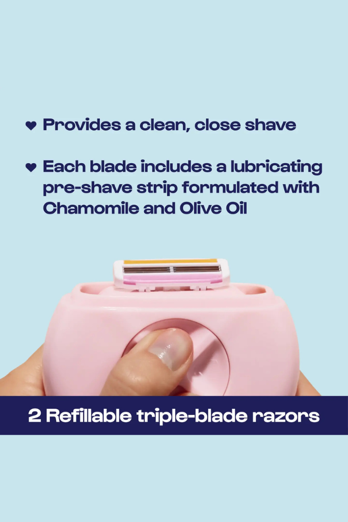 Bliss Razor All-In-One Razor - Pink – Cheeky Bliss