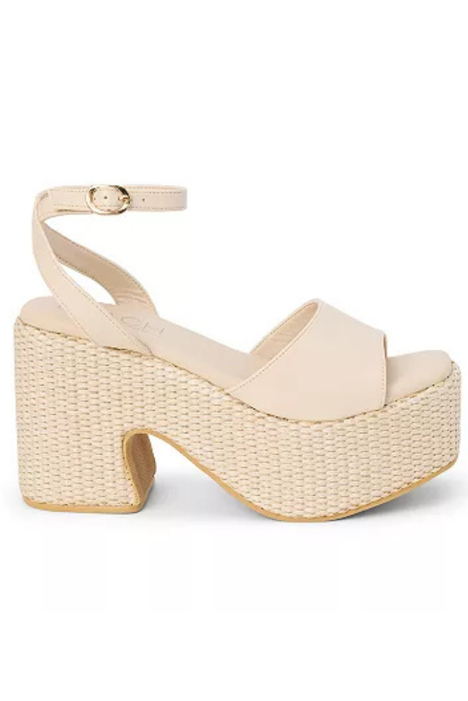 Matisse Arden Platform Sandal - Ivory