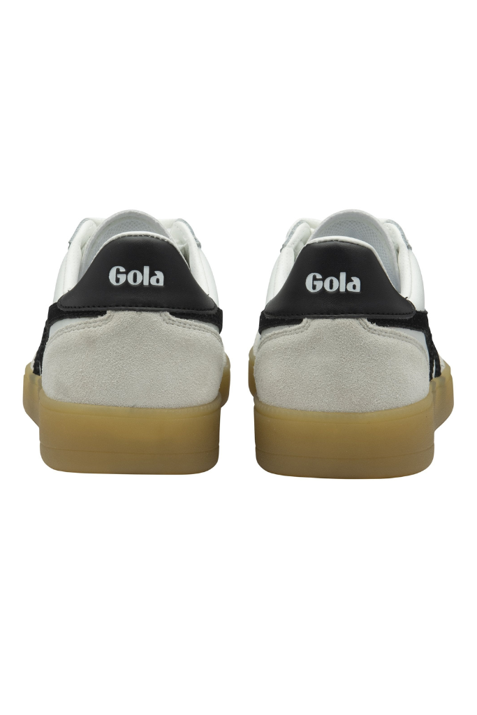 Gola Viper Leather Sneakers - Black/White/Gum