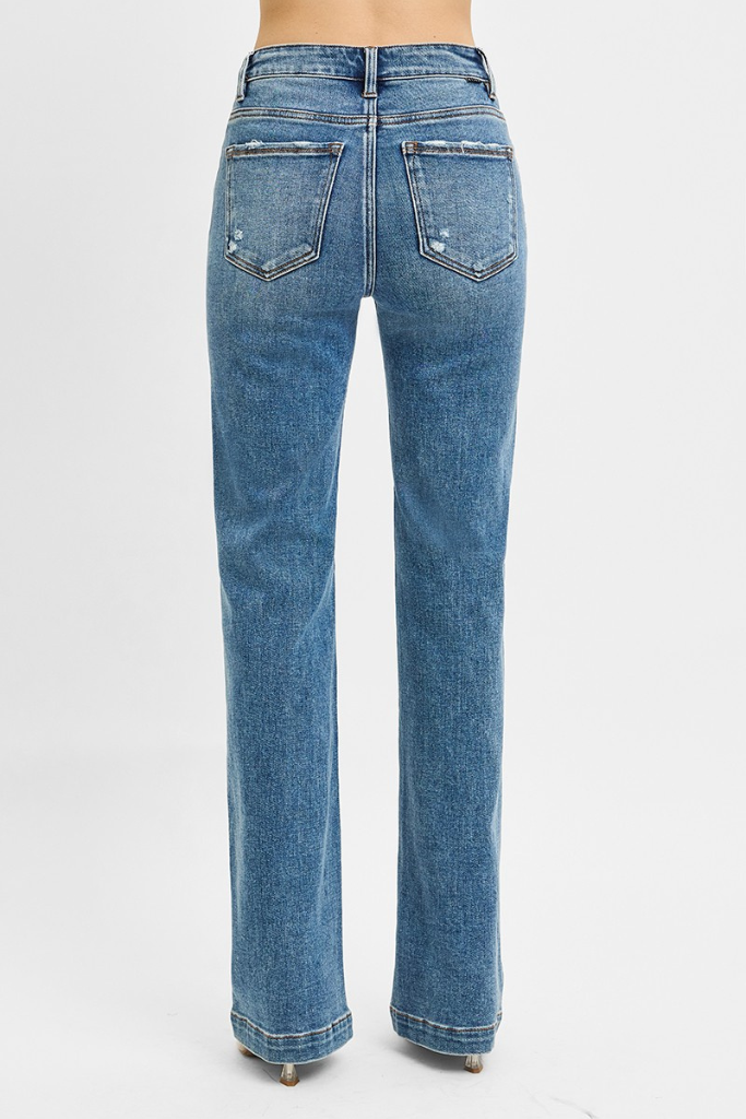 Julian Straight Leg Jeans - Medium Wash