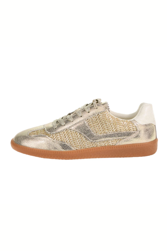 Dirty Laundry Tropics Sneaker- Gold