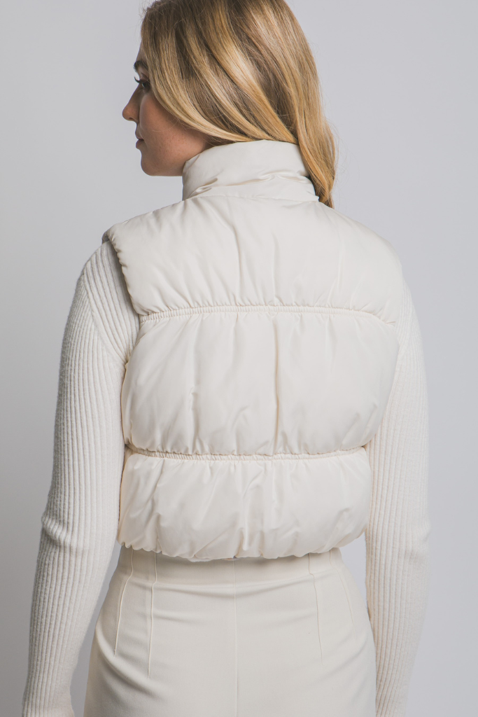 Fast Track Reversible Vest - Ivory