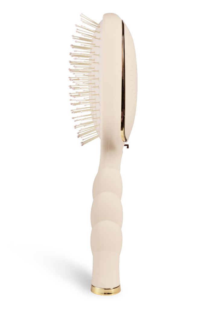 TELETIES Detangler Hair Brush for Medium Hair - Tan
