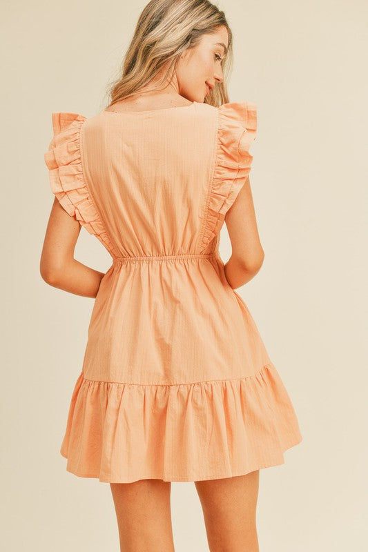Cassandra Dress - Orange