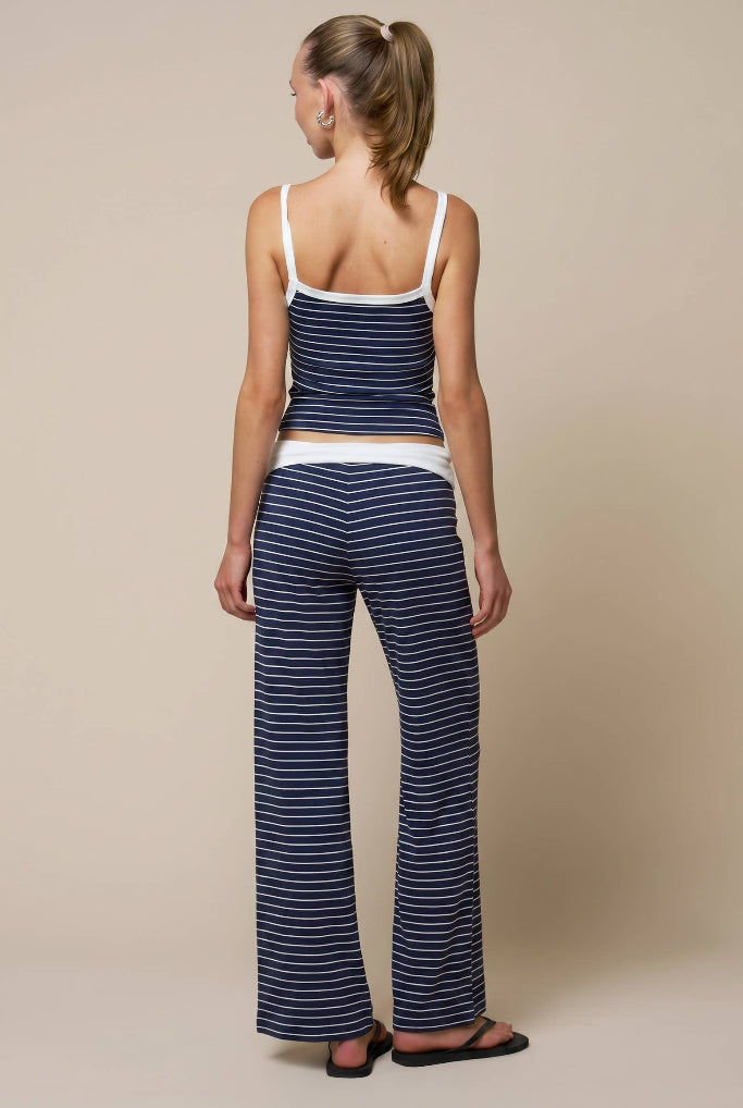 Already Iconic Striped Set - Navy