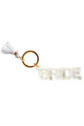 Bridal Acrylic Key Tag-