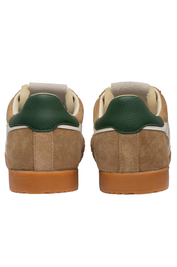 Gola Elan Sneakers - Brown Sugar/White/Green