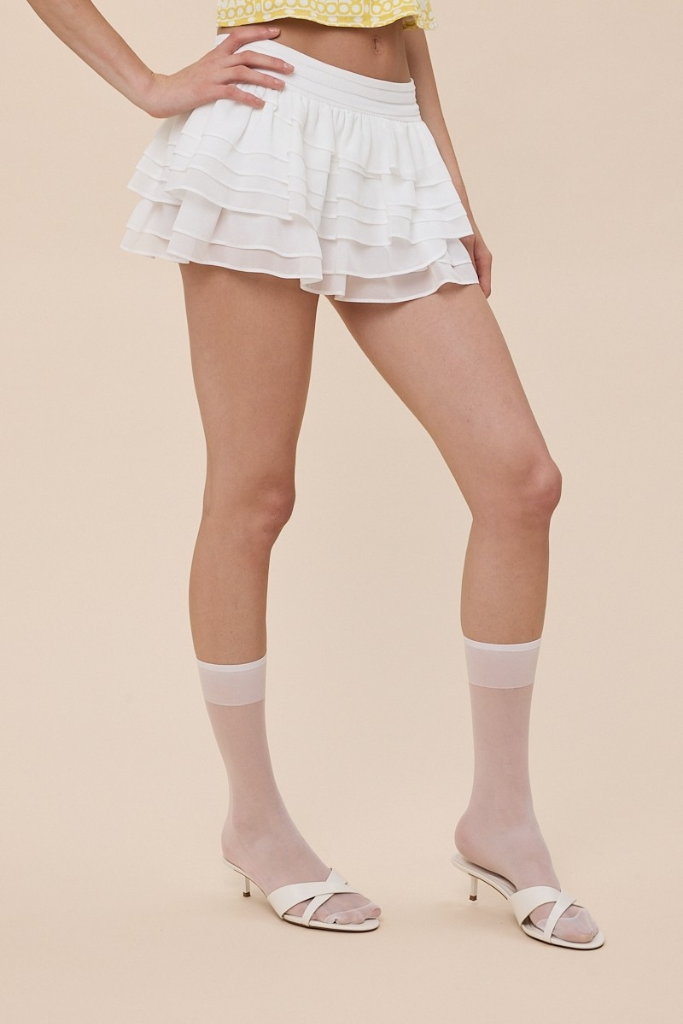 Just Breathe Skort - White