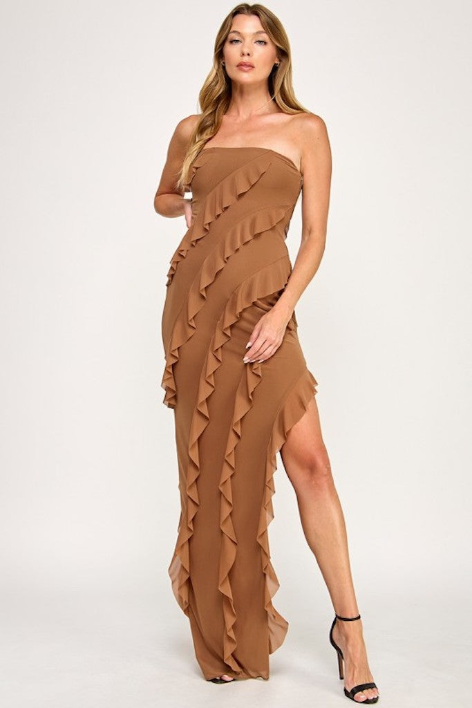 Emma Kate Maxi Dress - Mocha
