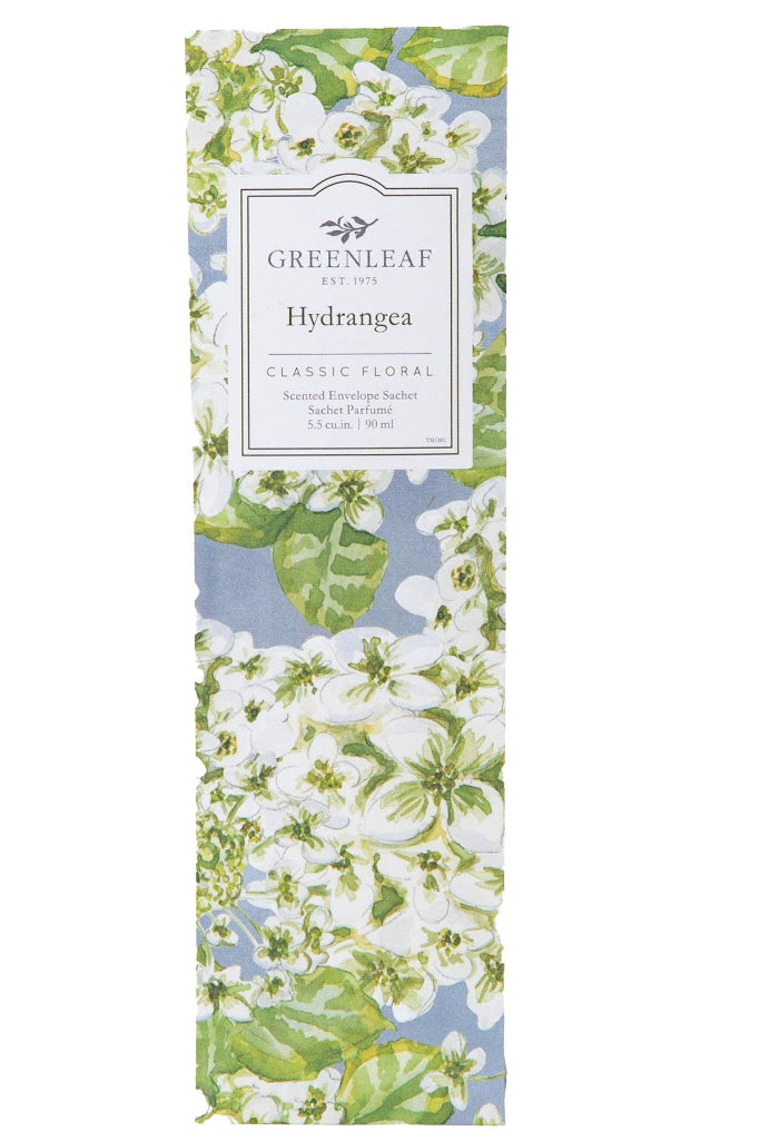 Greenleaf Slim Sachet - Hydrangea