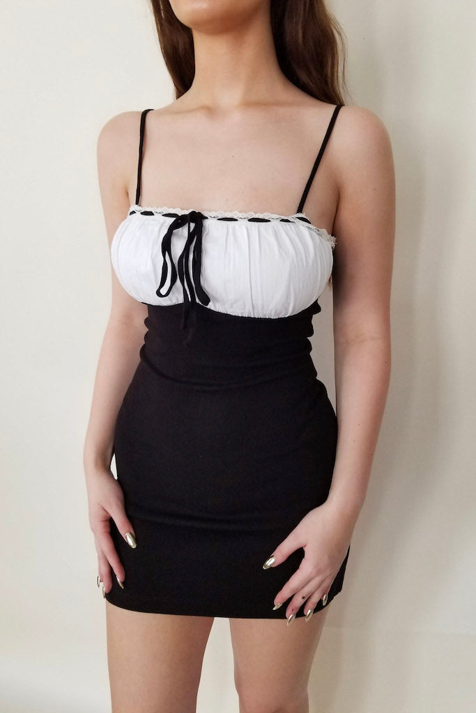Tasia Mini Dress- Black