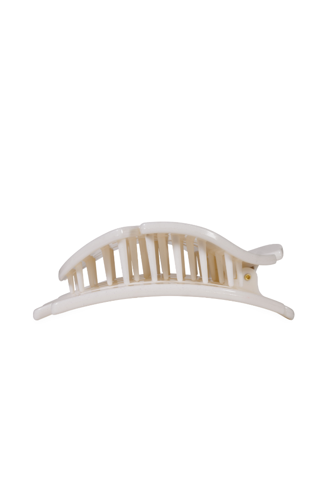 TELETIES Small Sand Dollar Flat Hair Clip -