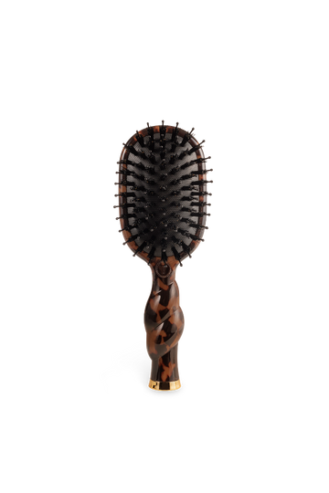 TELETIES  Mini Boar Brush - Tortoise