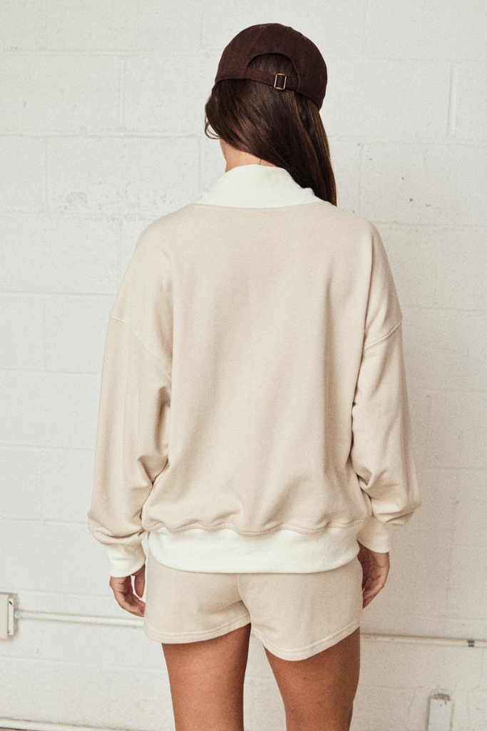 Chase Better Color Block Set - Off White/Taupe