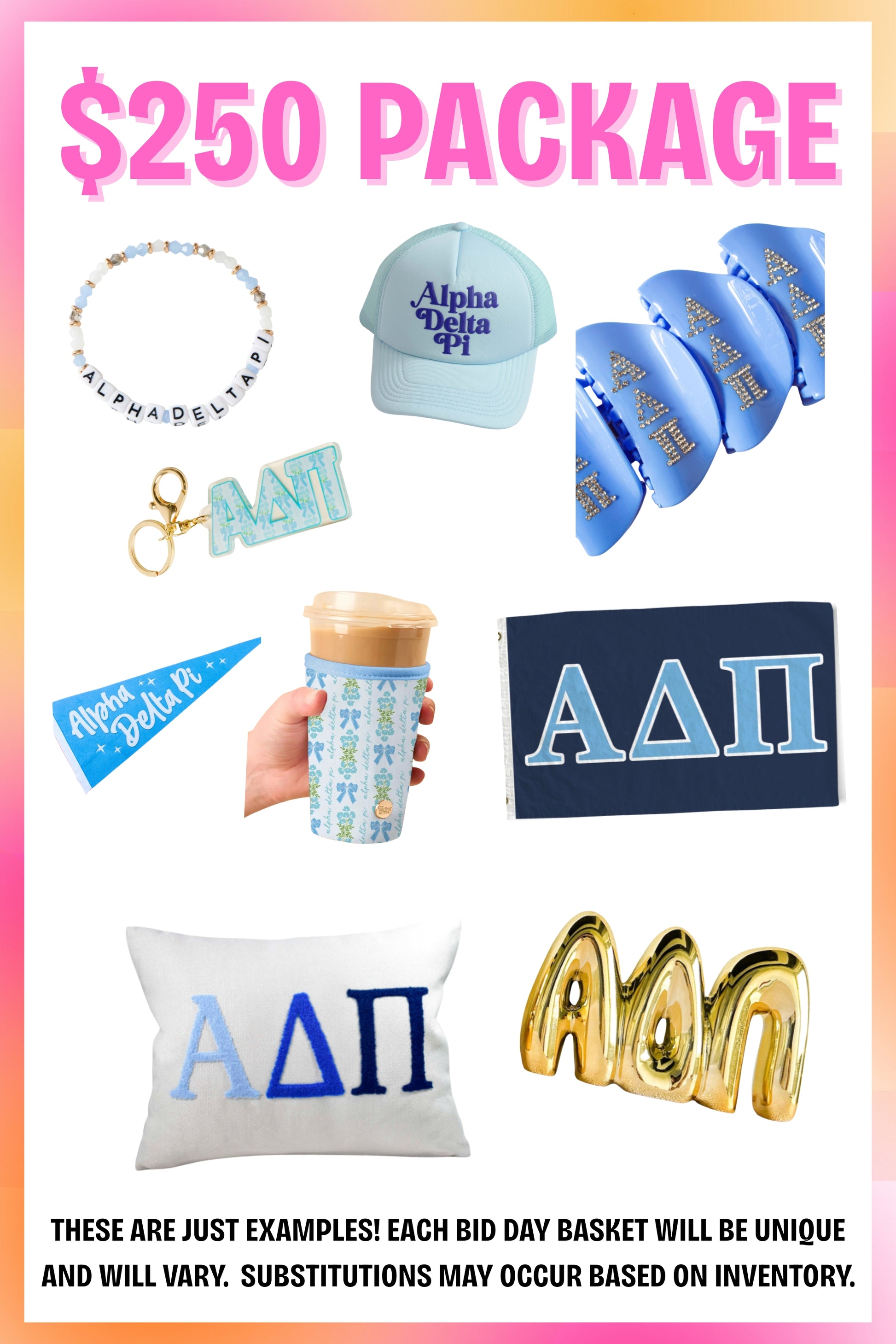 Bid Day Basket (Pre-Order)