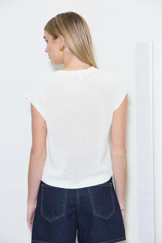 Simple Joy Cardigan - Ivory