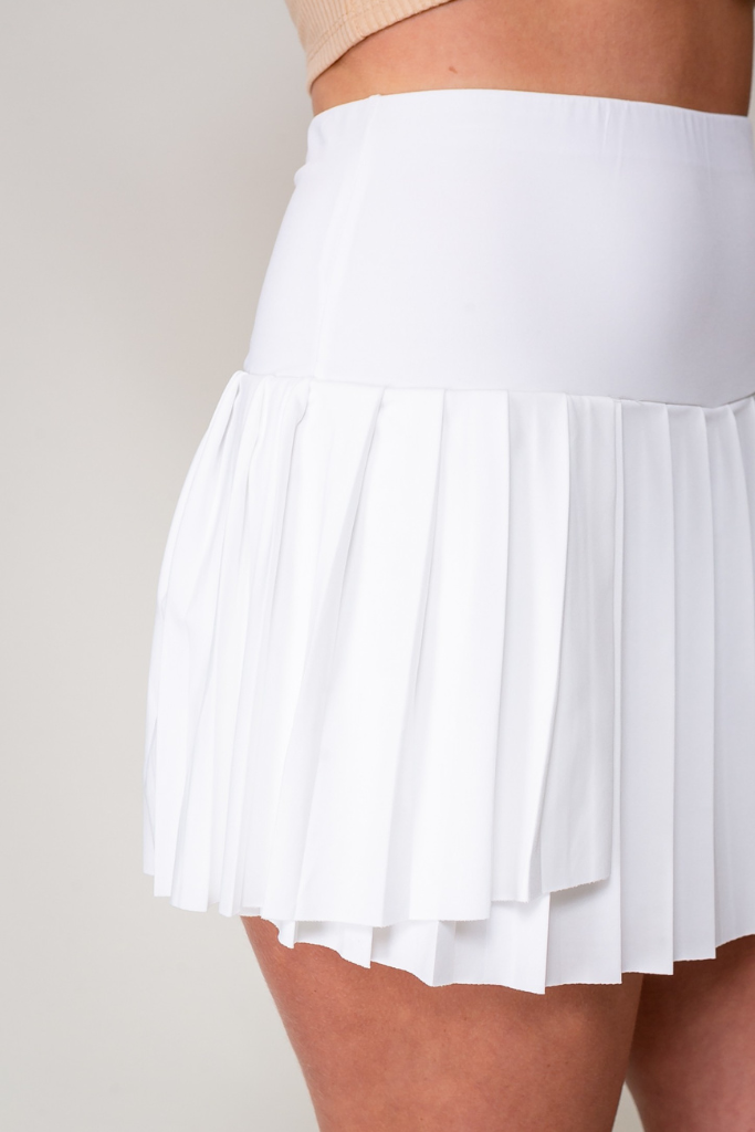 Catch Me Tennis Skort - Ivory