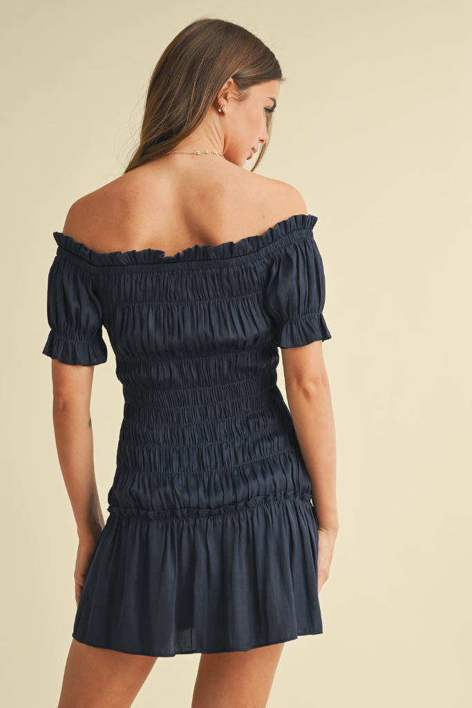 Perfect Day Dress - Navy
