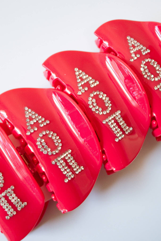 That Girl Sorority Hair Claw Clip - AOII