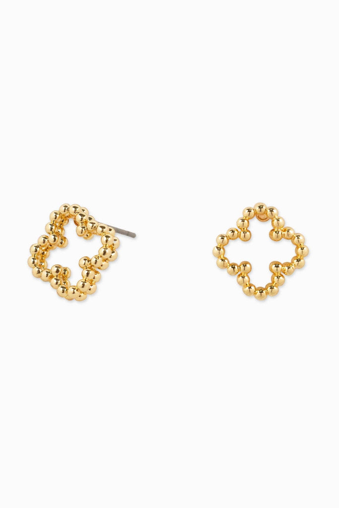 Fresh Pace Open Clover Stud - Gold