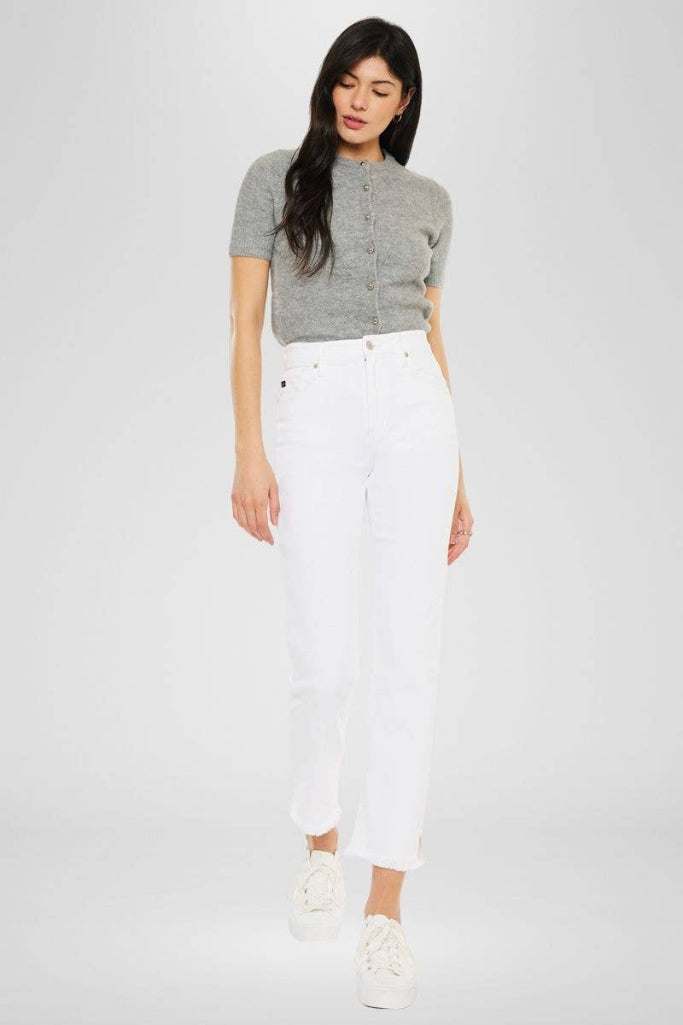 Kan Can USA - HIGH RISE SLIM STRAIGHT-KC7422WT