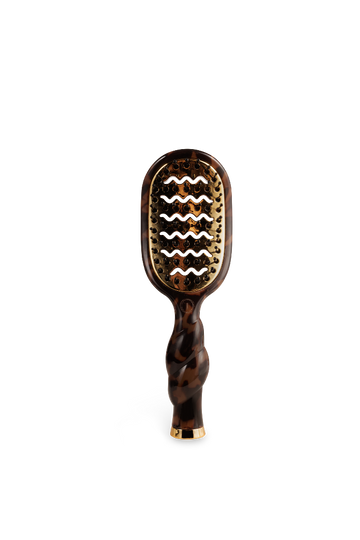TELETIES  Mini Vented Brush - Tortoise