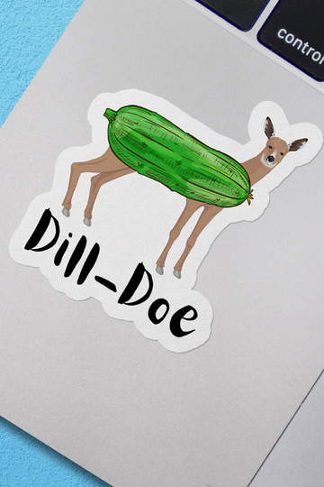 Dill-Doe Sticker