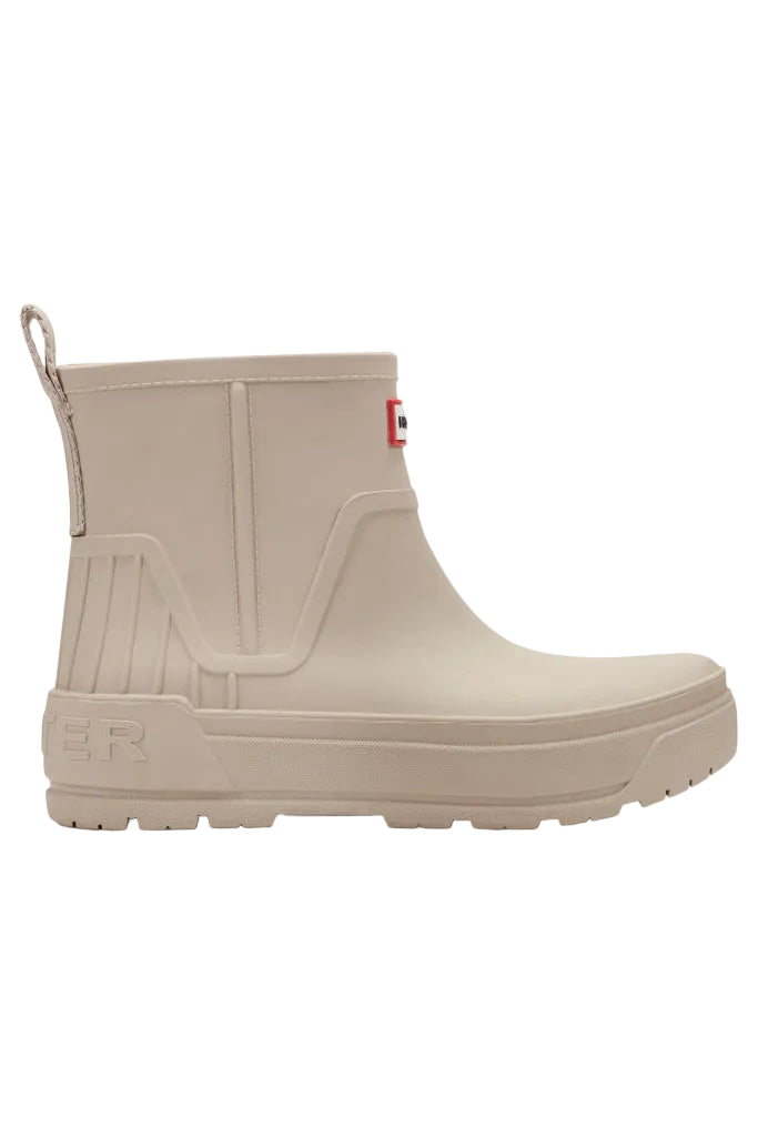 Hunter Wale Waterproof Lightweight Bootie - Natural