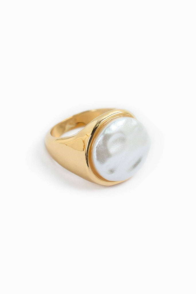 Pearl Dome Ring - Ring